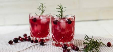 Feiertags Cocktail: Cranberry Sparkler